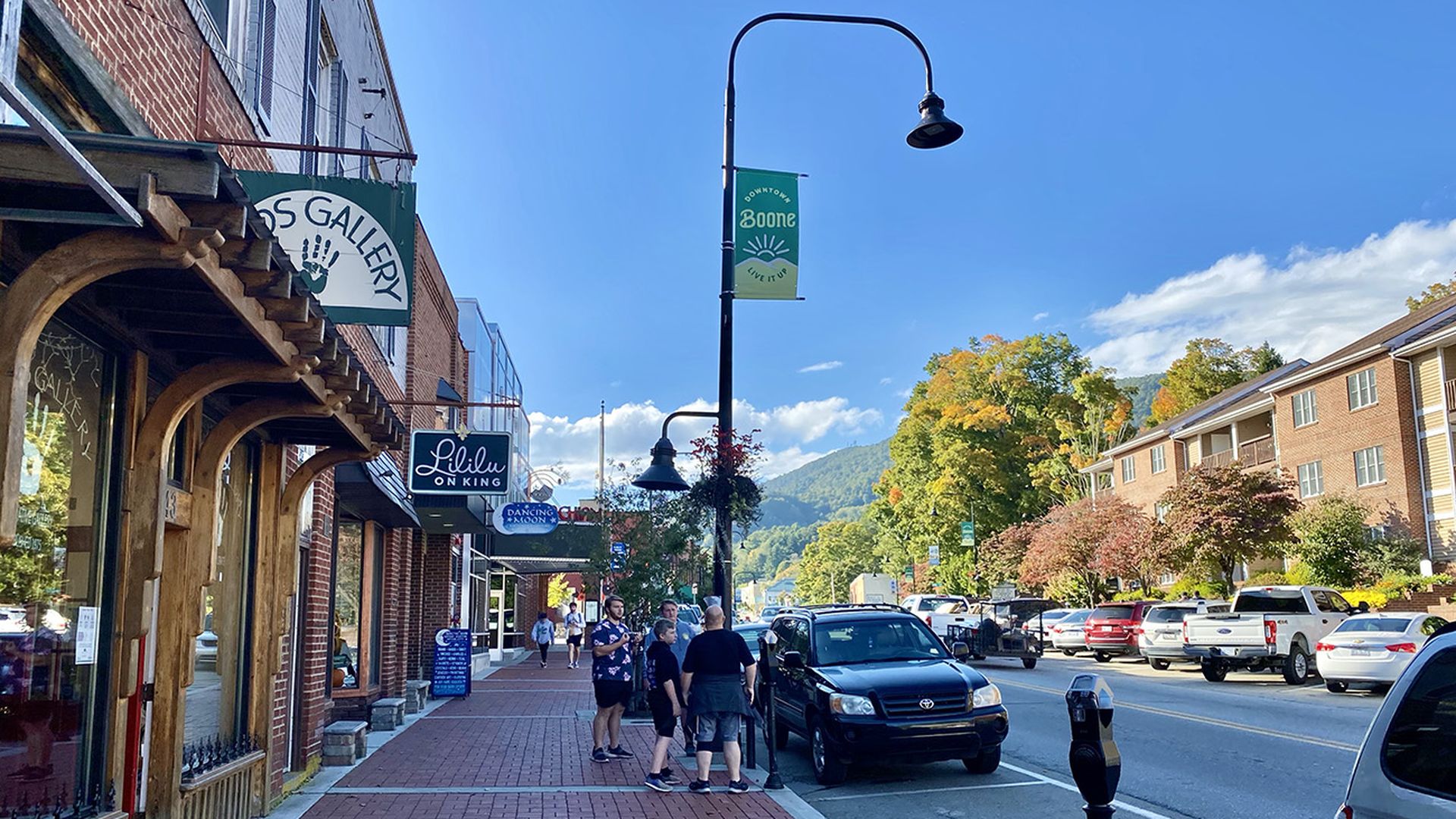 Boone is one of North Carolina's most-visited mountain town, home to App State. Photo: Emma Way/Axios