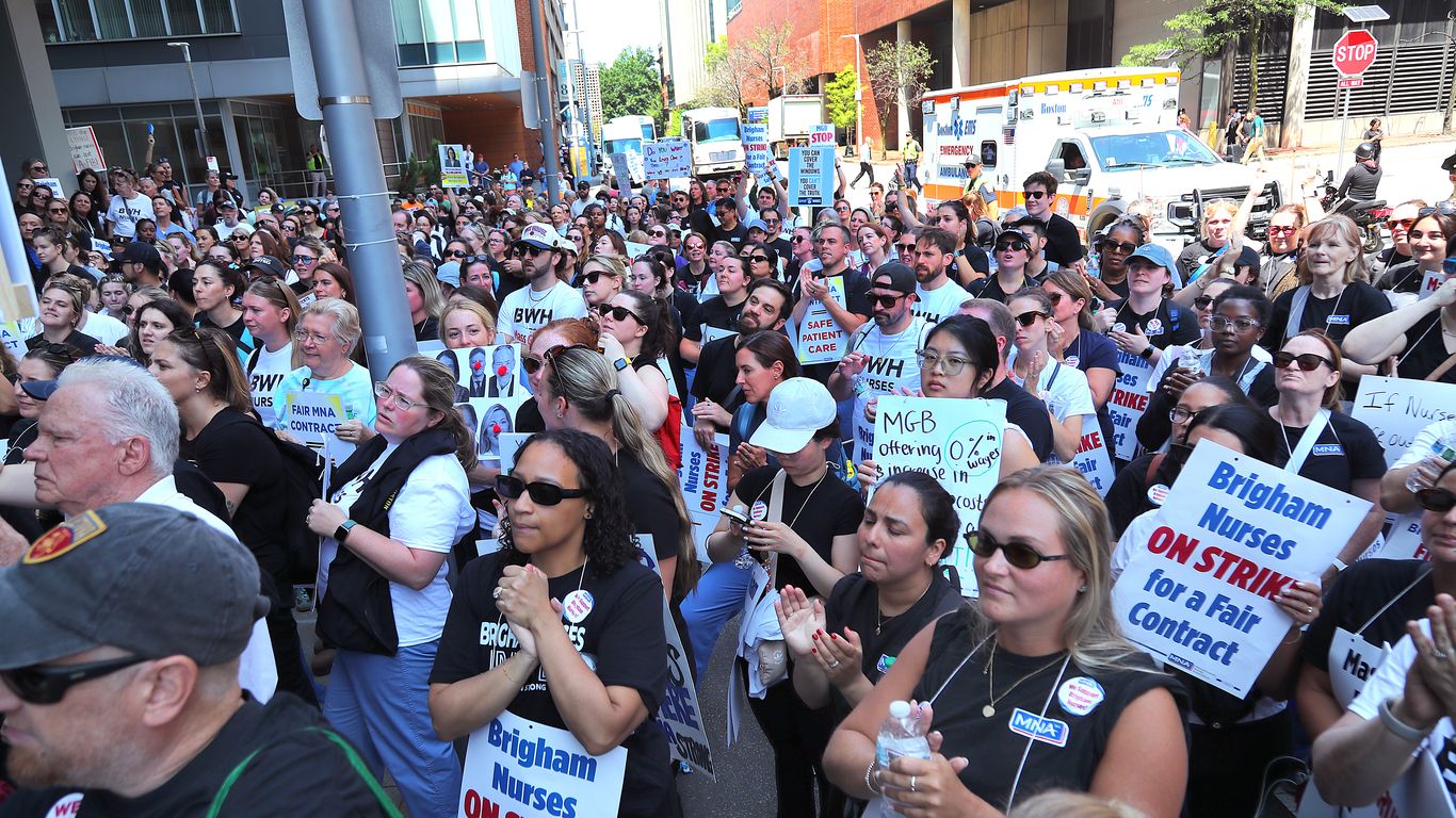 Brigham and Women's Hospital nurses locked out after strike