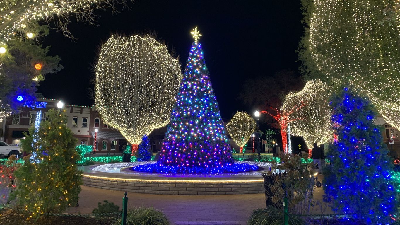 Where to see lights in NWA this season Axios NW Arkansas