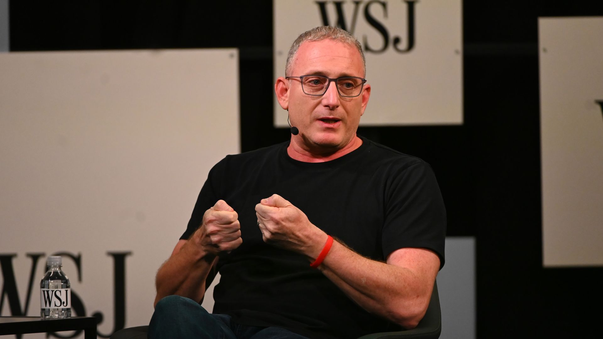 Post News founder and ex-Waze CEO Noam Bardin at a 2019 WSJ conference.