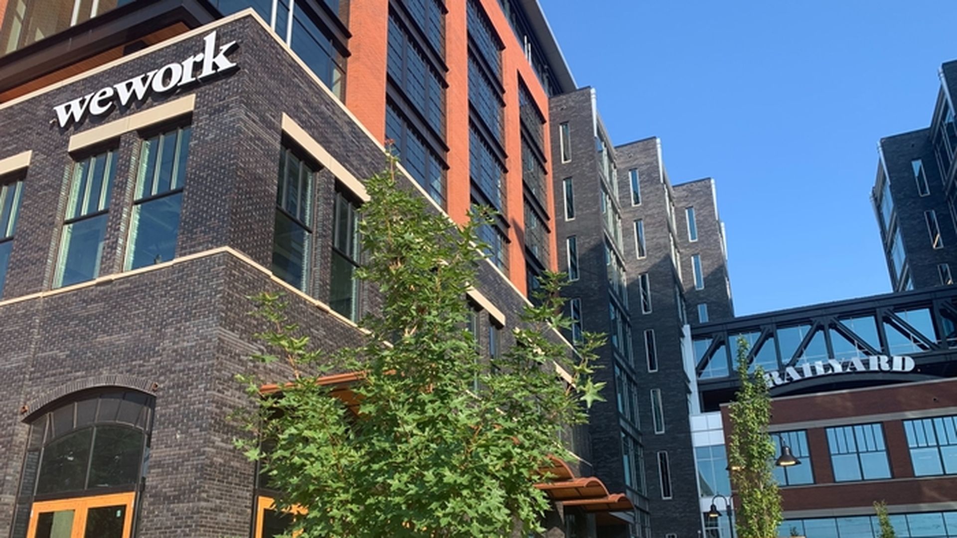 WeWork is opening at The RailYard South End in August — it’ll have an