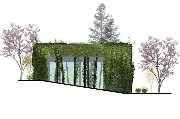 Topiary Elevation van landingham estate