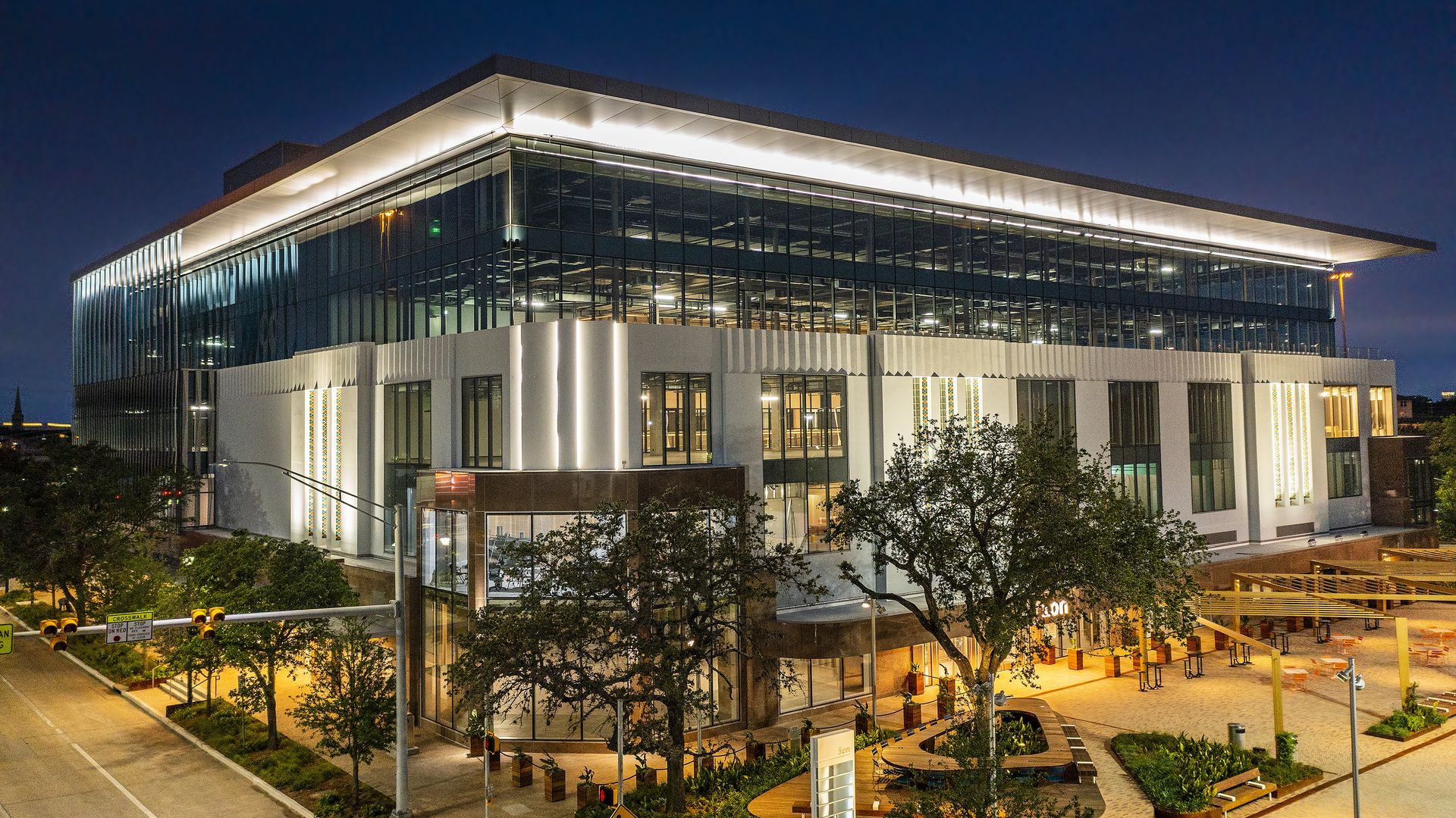 Photo of the Ion, a tech hub building.