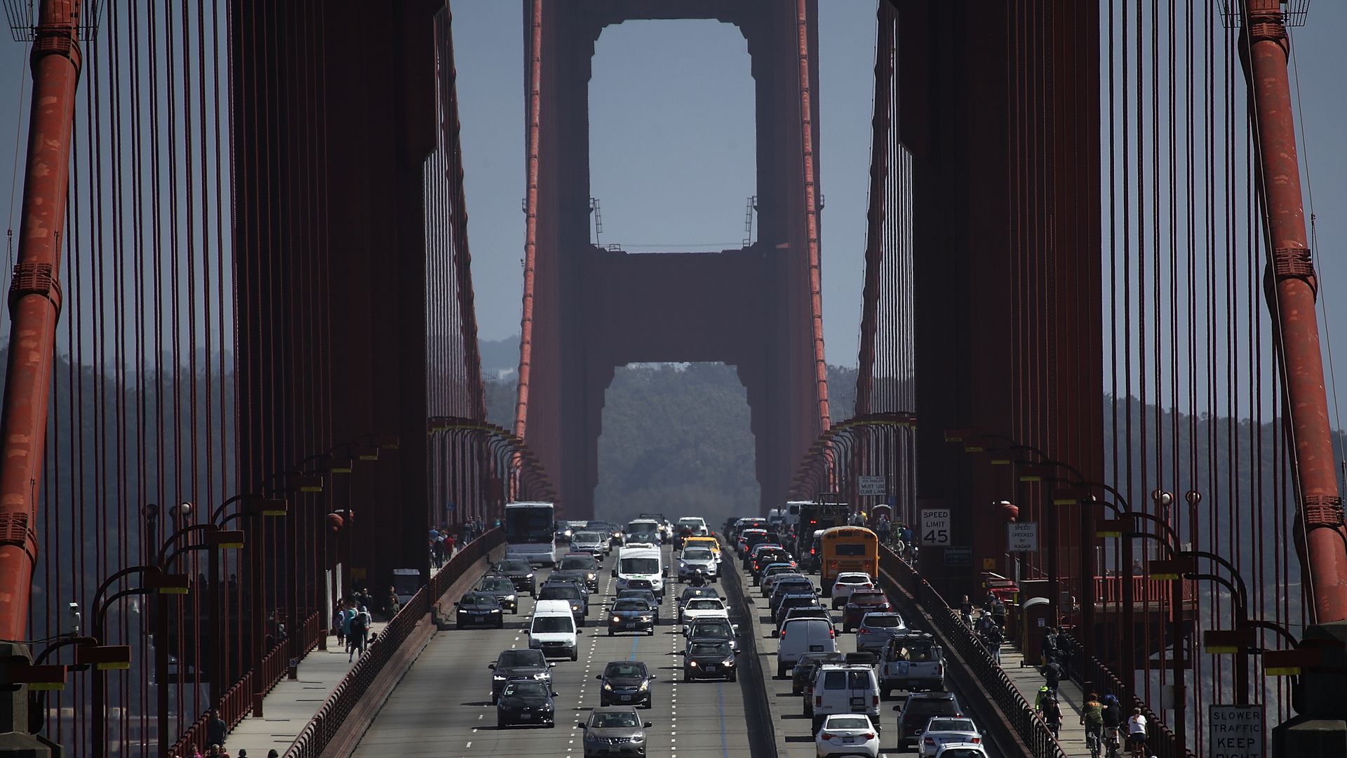 Photo of the San Francisco bridge