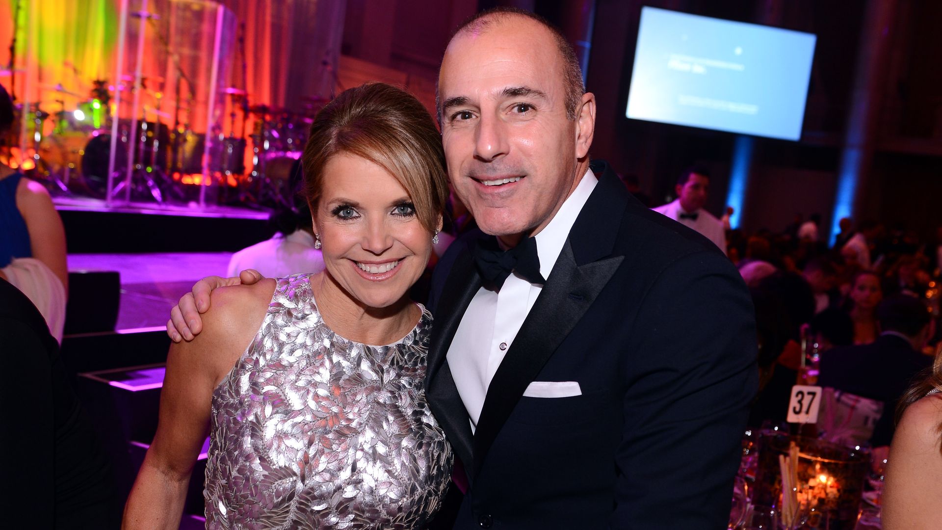 Katie Couric and Matt Lauer.