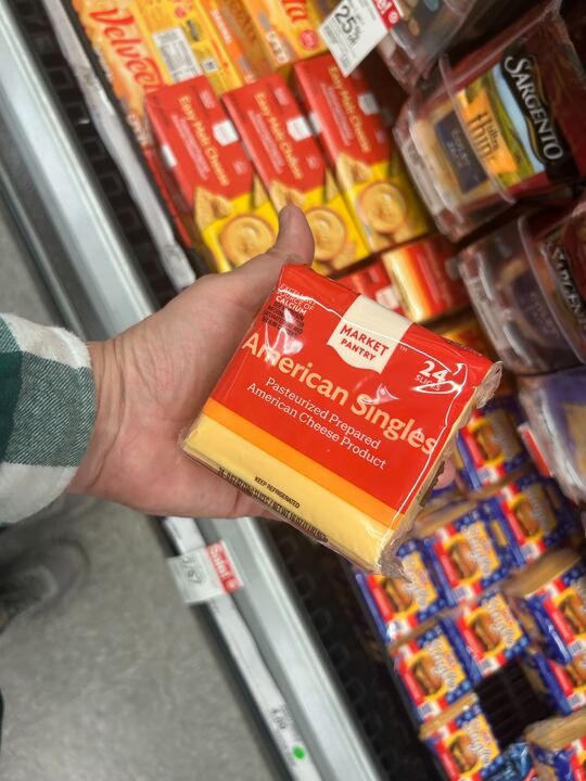 Cheese secured.