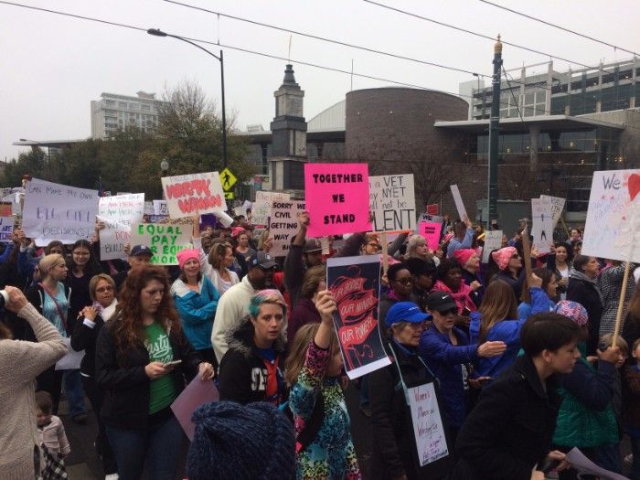 women's march on charlotte