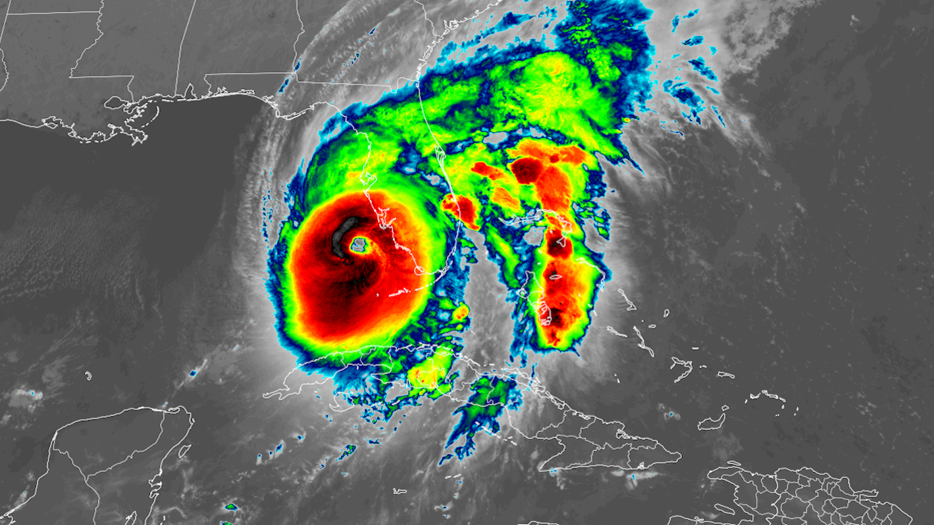 Hurricane Ian satellite photo