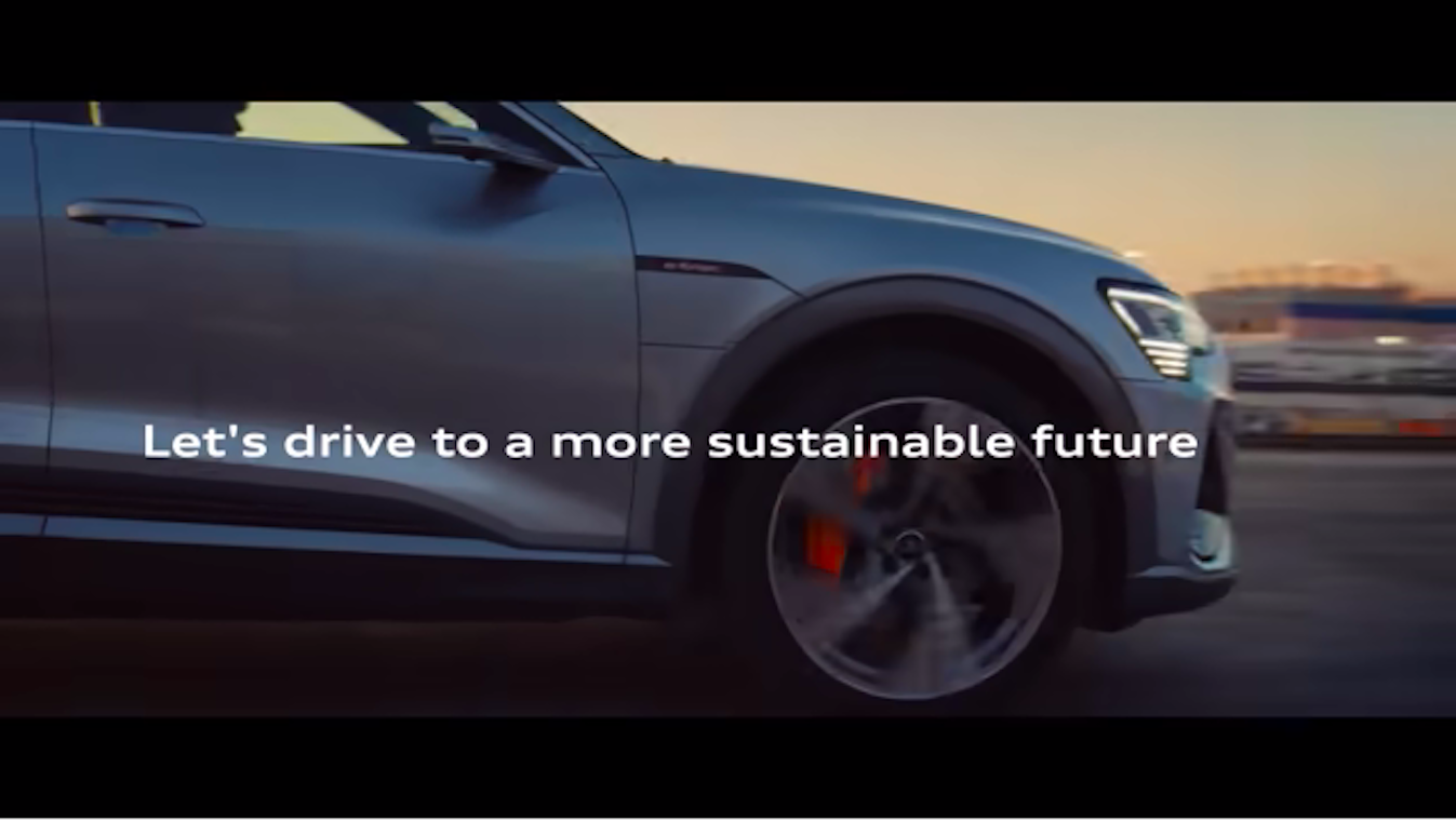 Photo of Audi E-Tron from Super Bowl ad