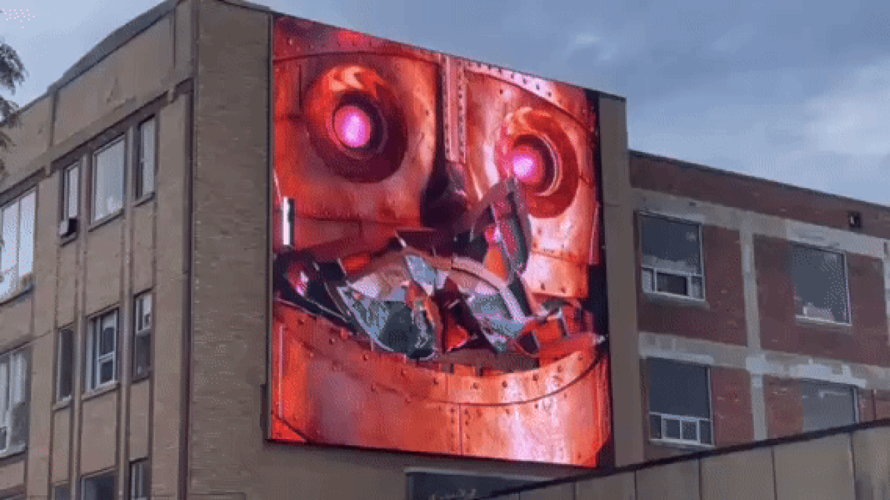 A video of a clock.