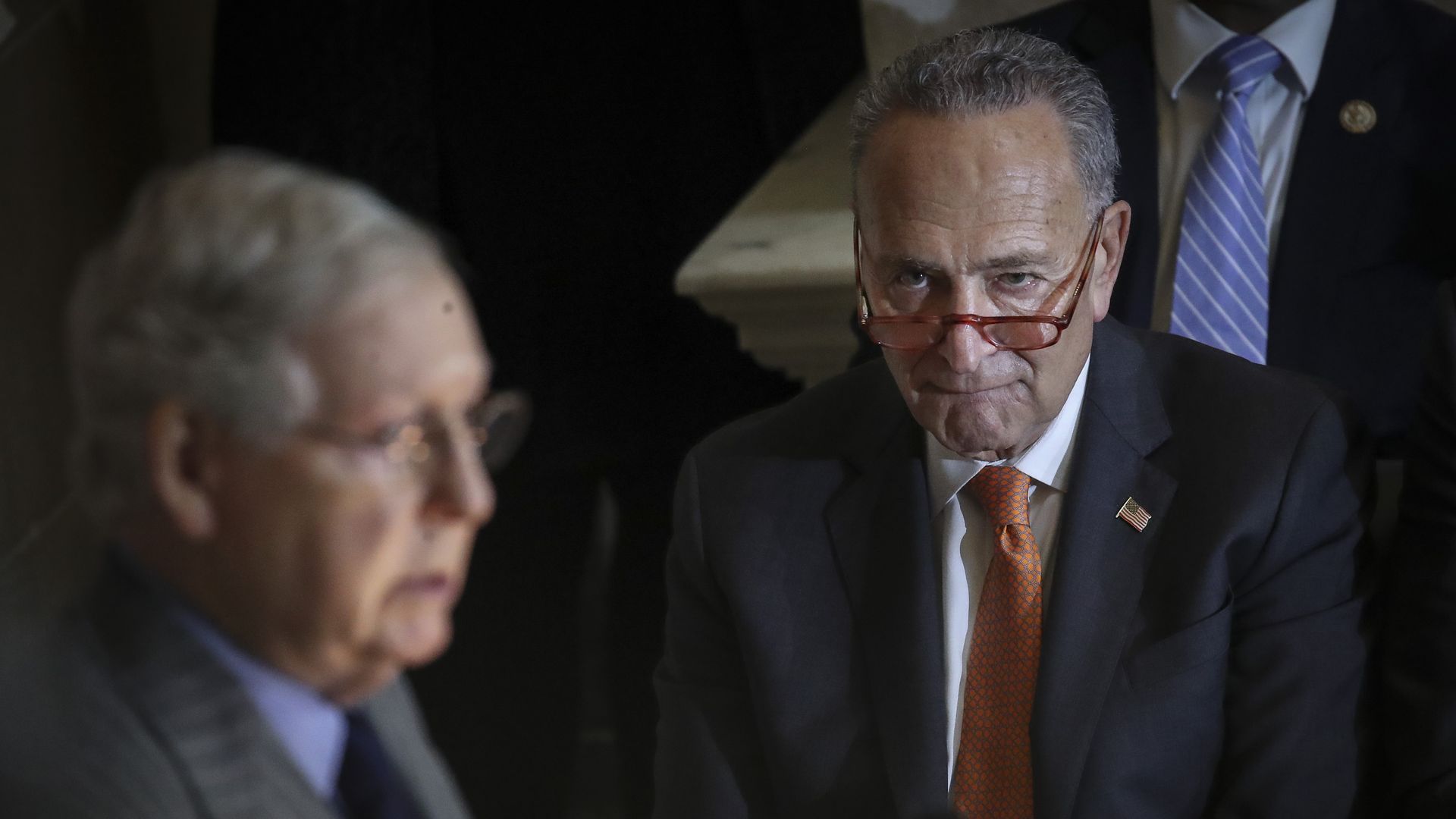 Senator Mitch McConnell and Sen. Chuck Schumer
