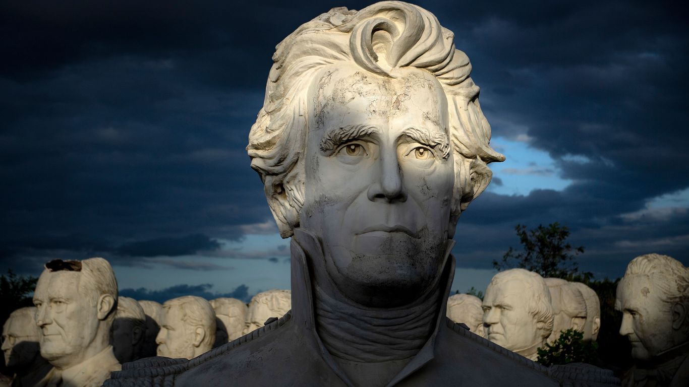 Virginias Giant Presidents Heads Are Getting A New Park Axios Richmond 