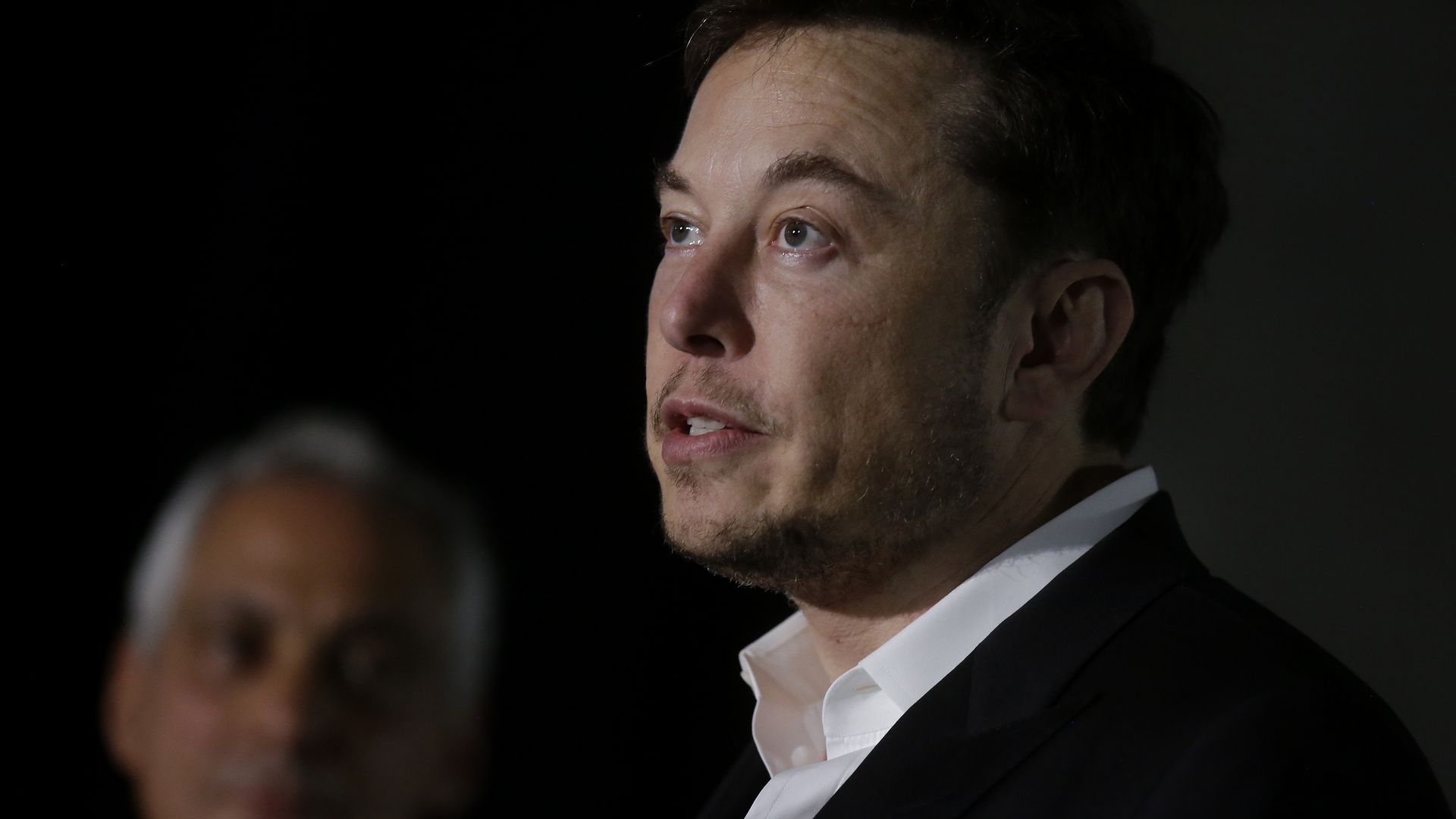 Elon Musk speaking in Chicago