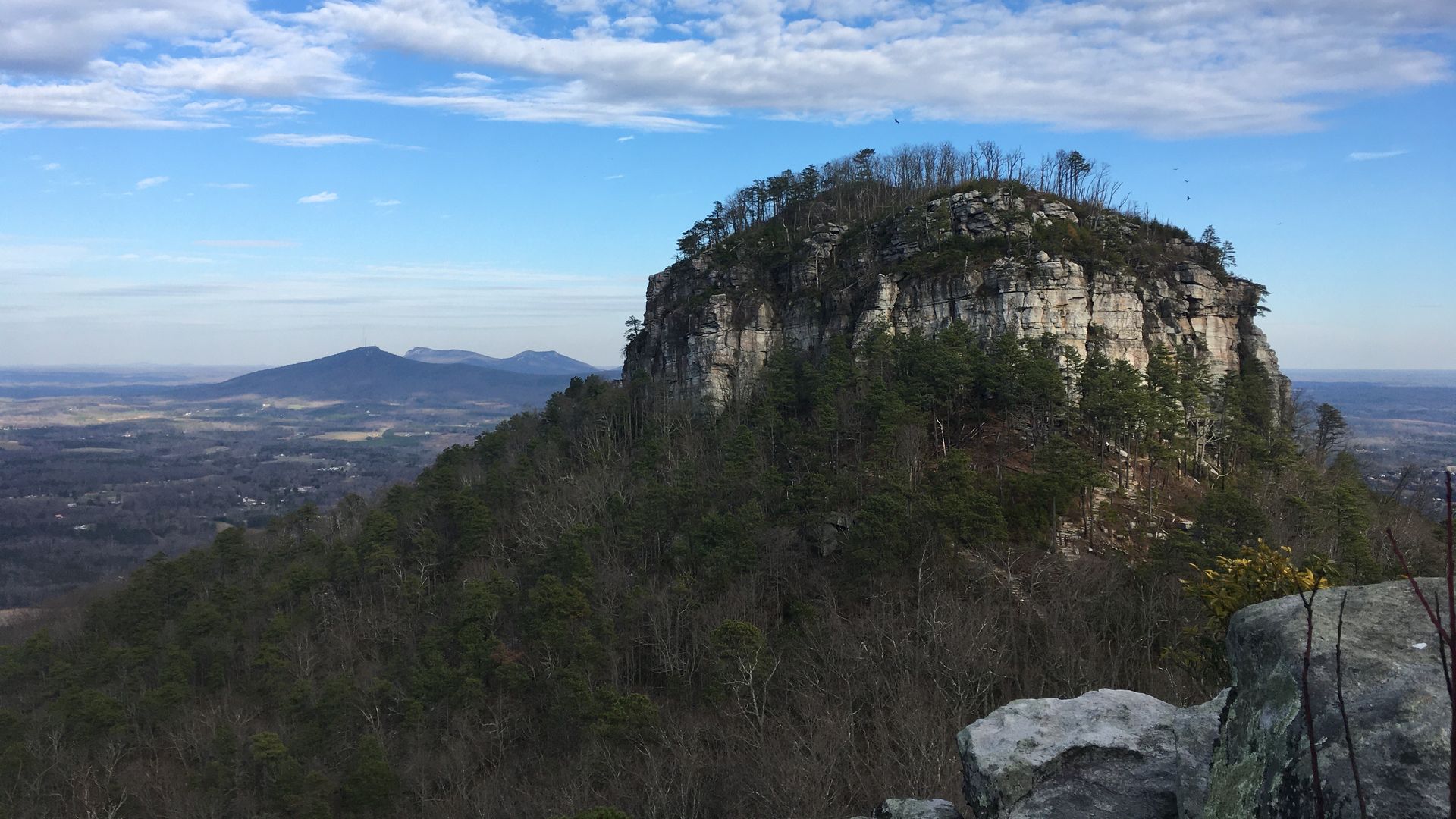 Pilot Mountain.