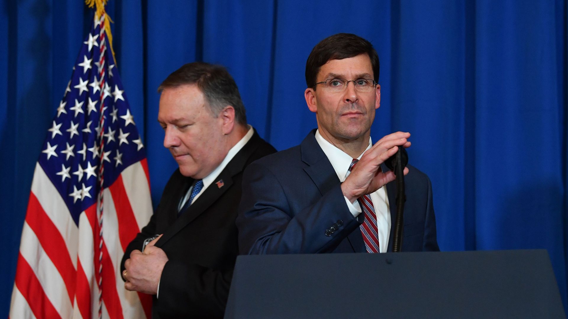 Pompeo and Esper