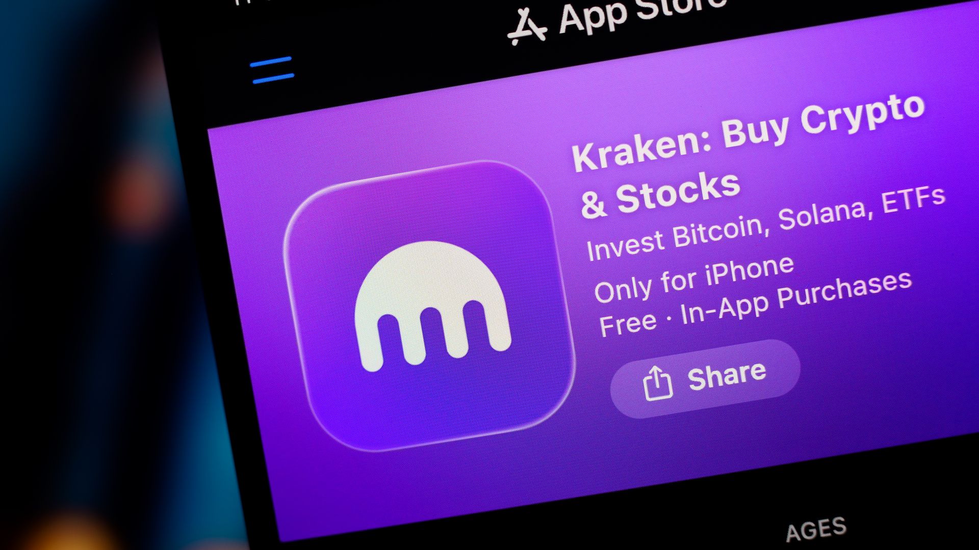 The Kraken app