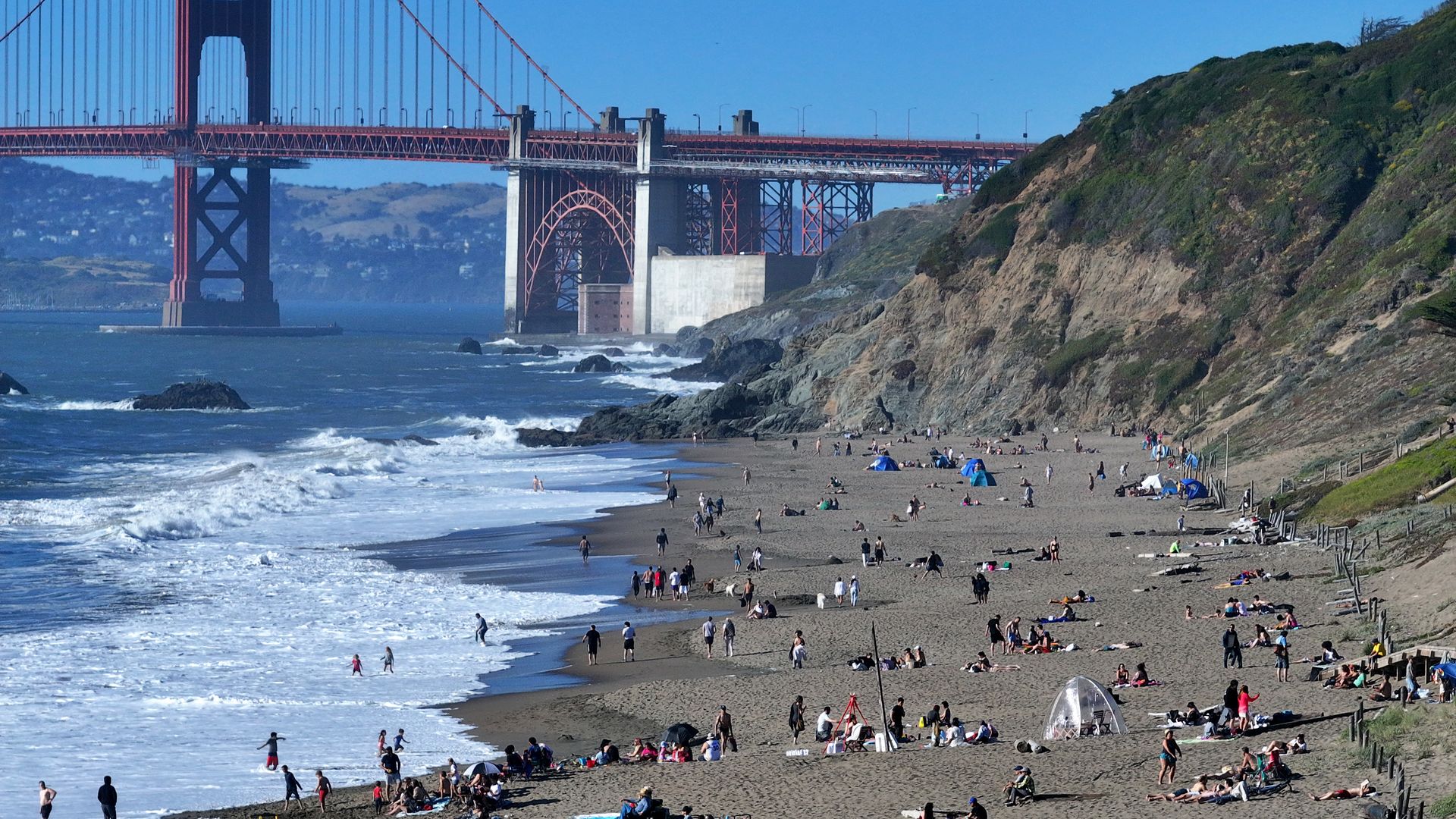 Best Bay Area beaches for relief from summer heat - Axios San