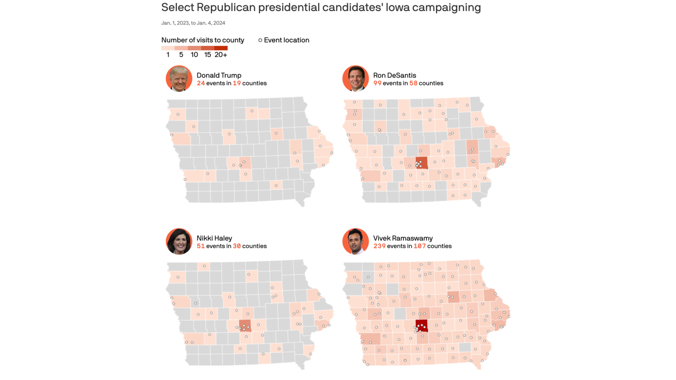 Inside The Republican Candidates Strategies In Iowa Inside The Republican Candidates Strategies In Iowa