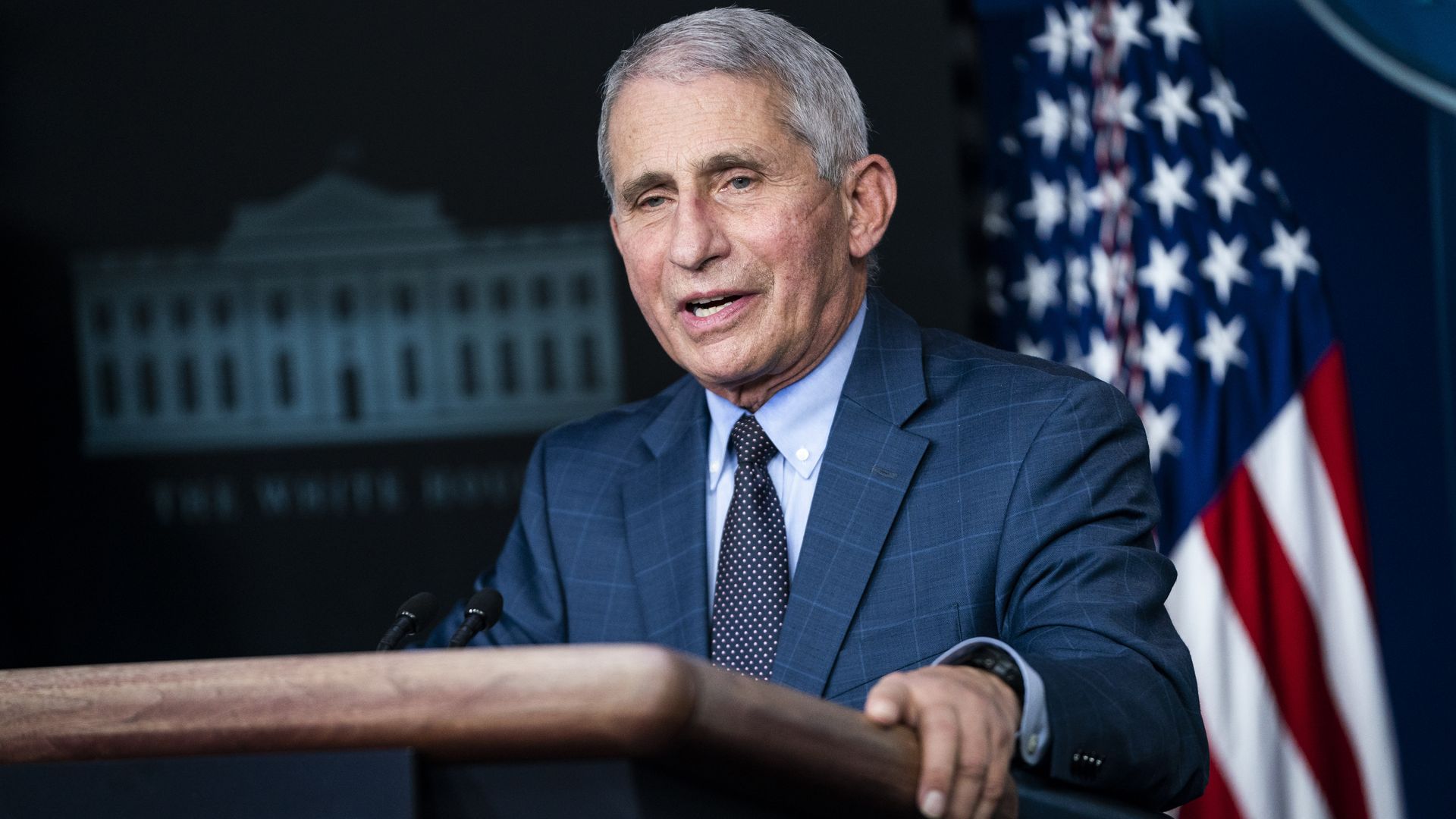 Anthony Fauci at the White House