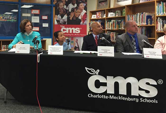 Ann Clark is at the far left