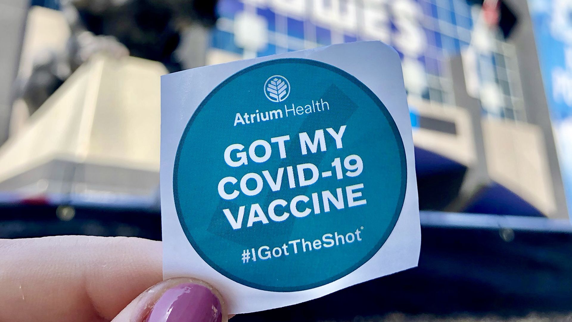 covid19vaccine sticker