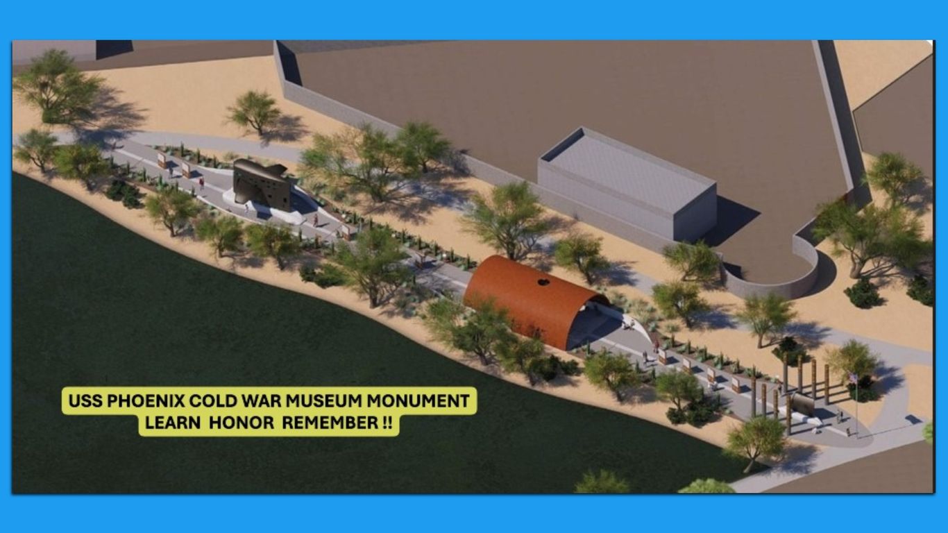 Monument honoring USS Phoenix is coming to Steele Indian School Park