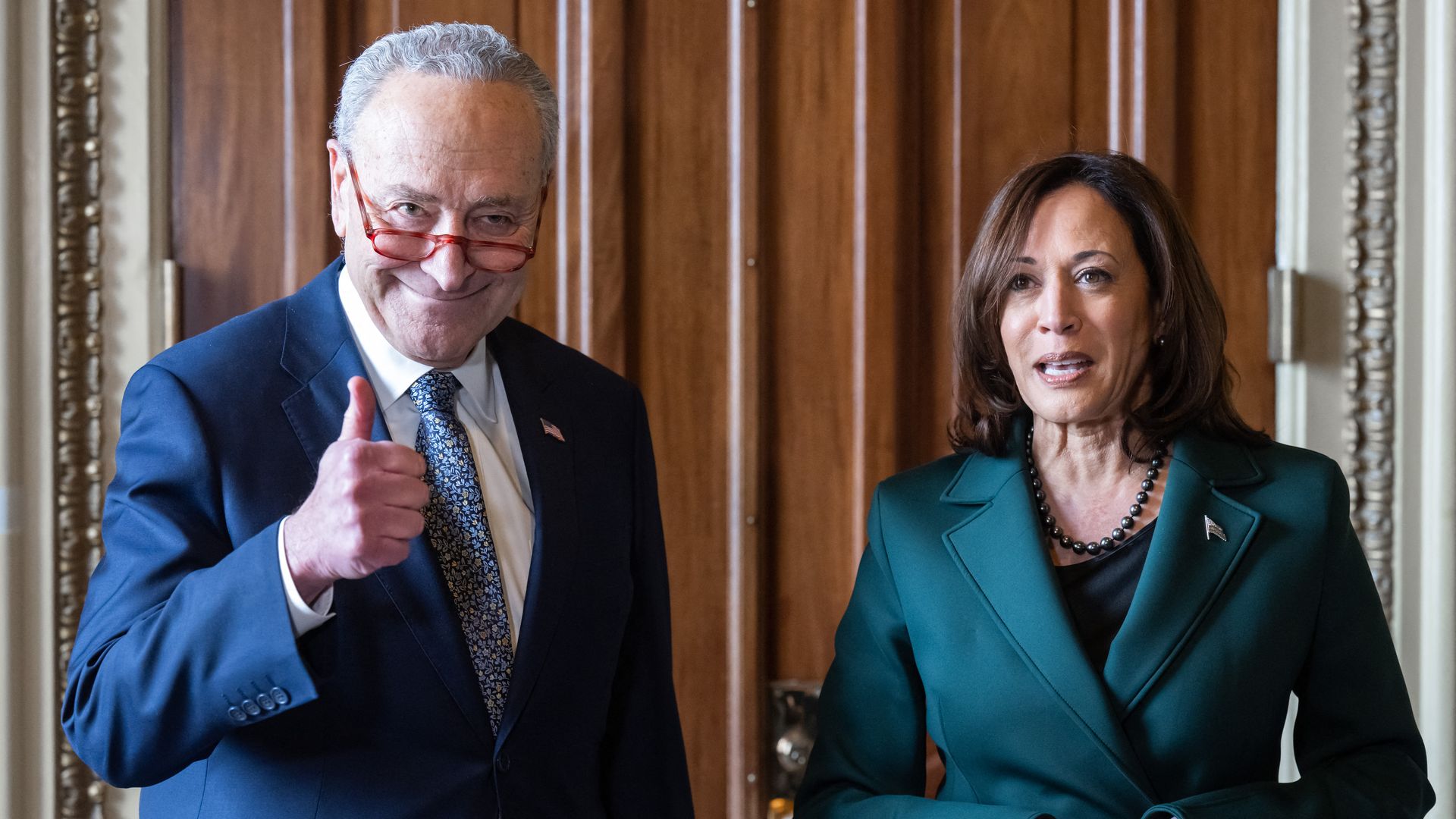 VP Kamala Harris embraces role as Senate tiebreaker