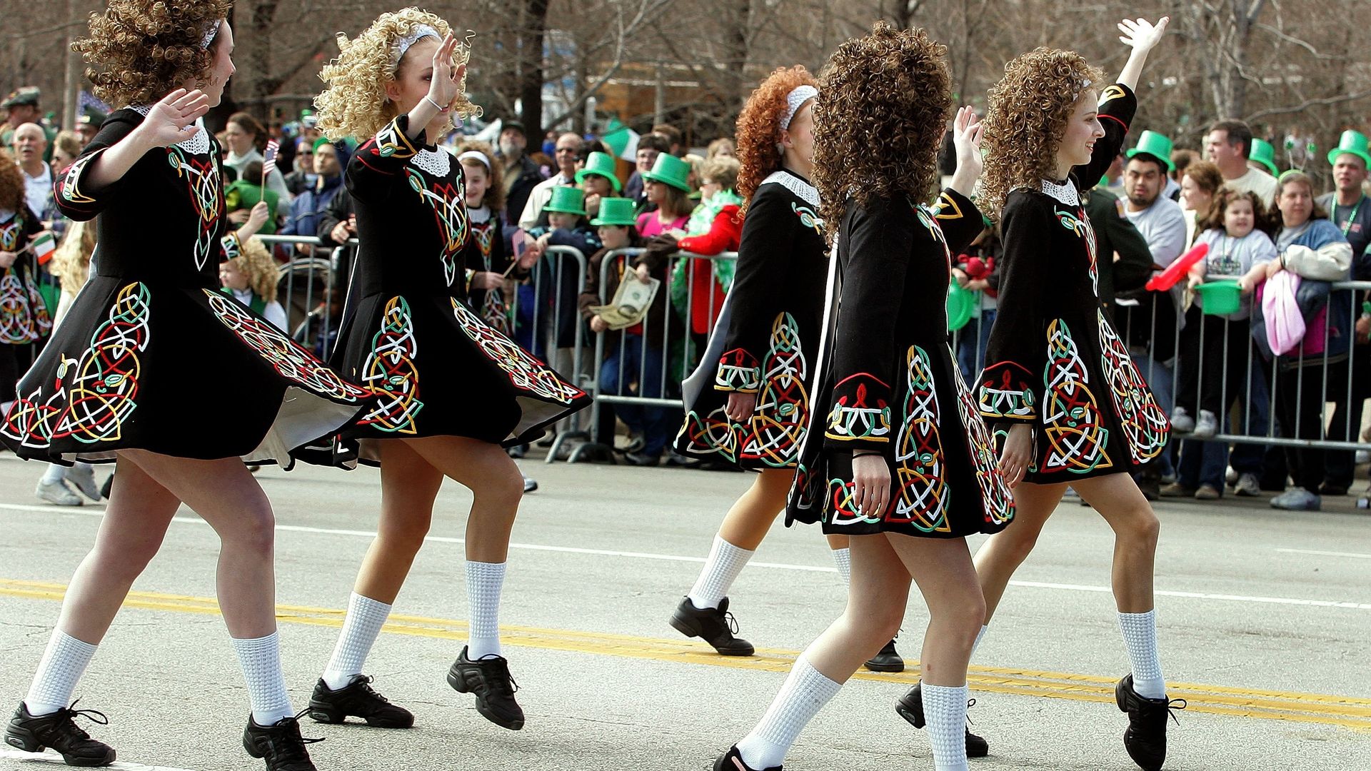 Irish dancers