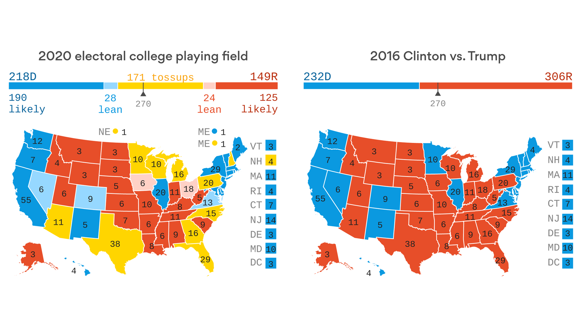 1. A Presidential Map For The 21st Century - Axios