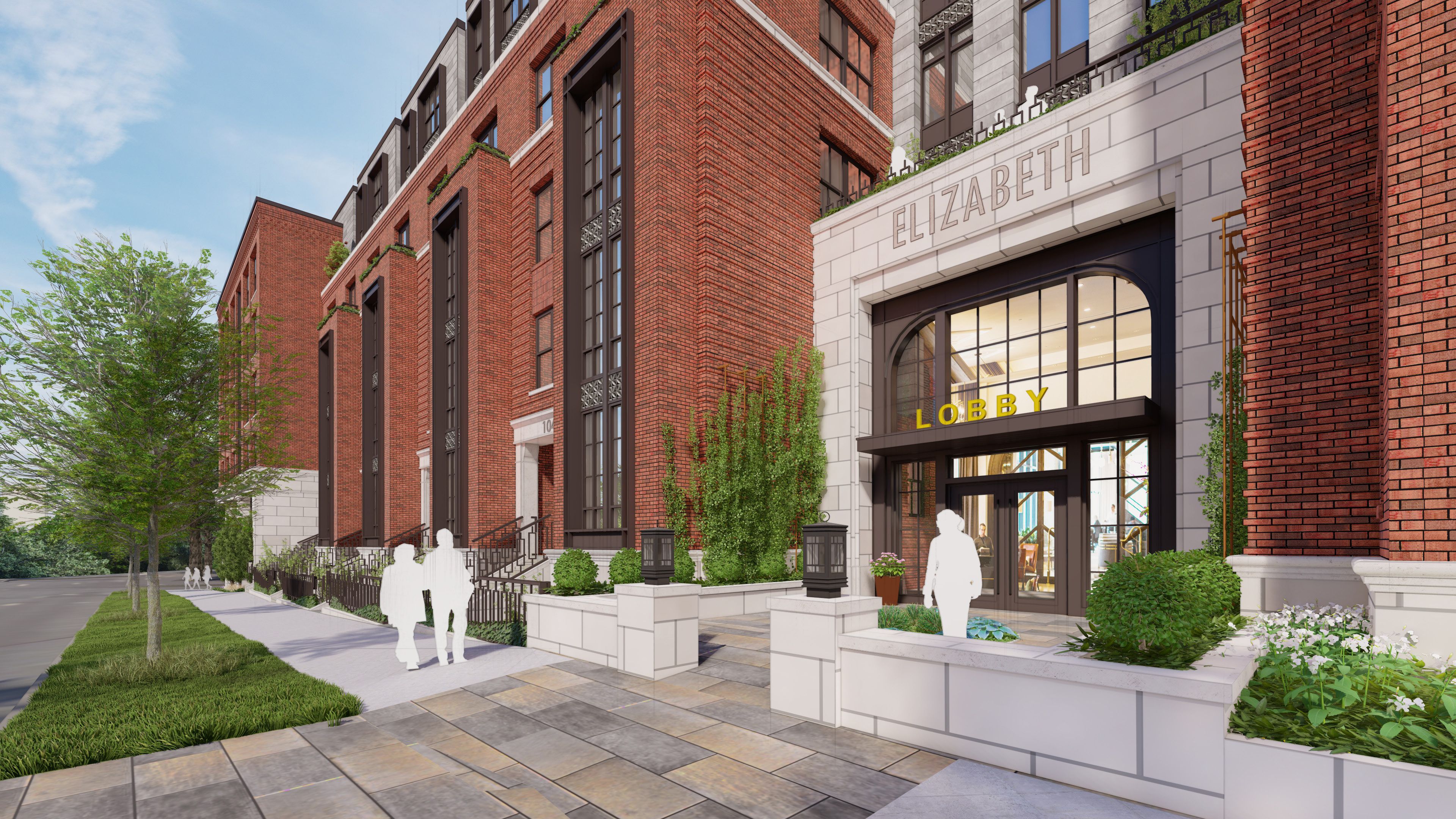 Rendering of multi-family building