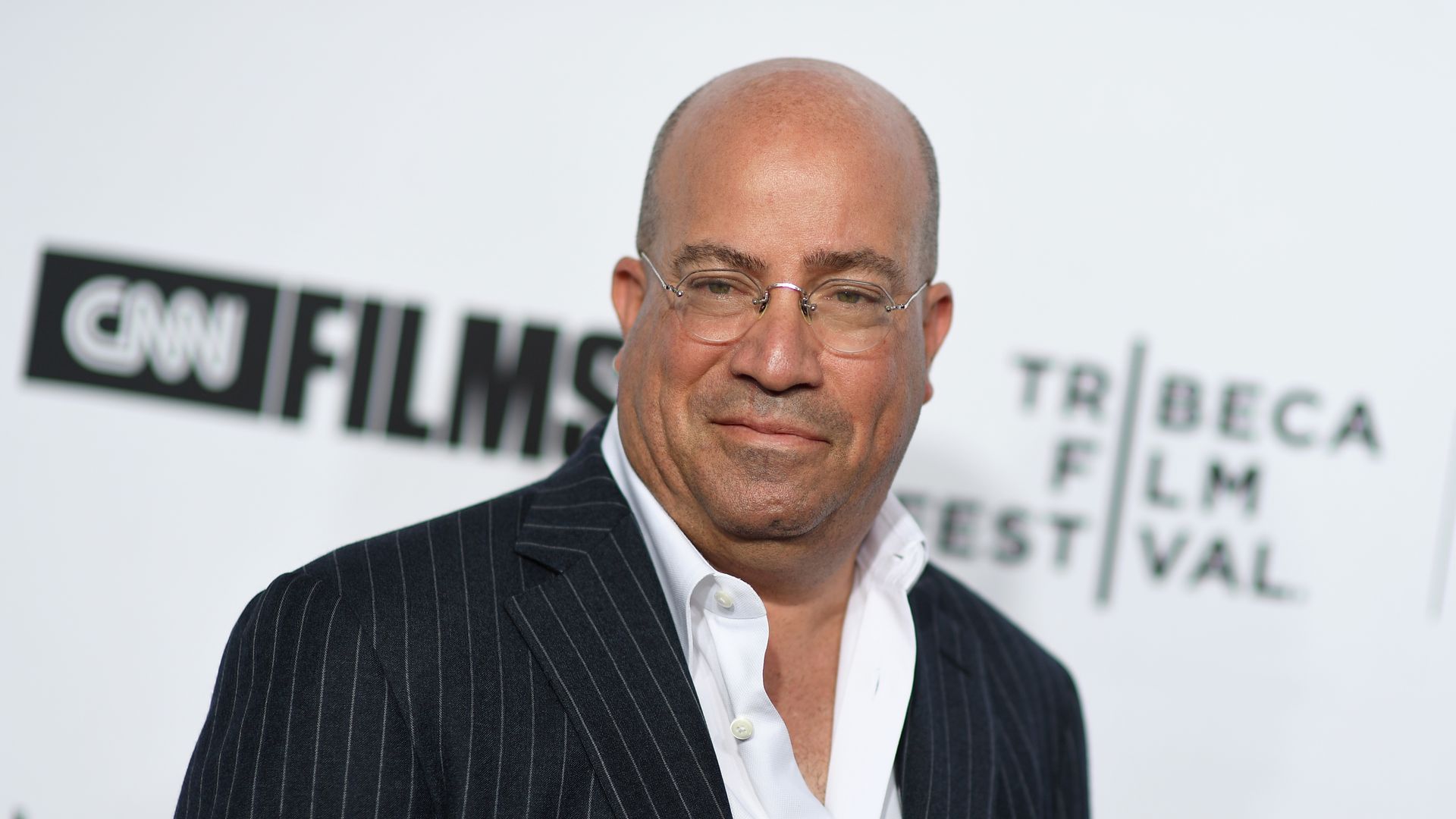 Photo of Jeff Zucker in a suit