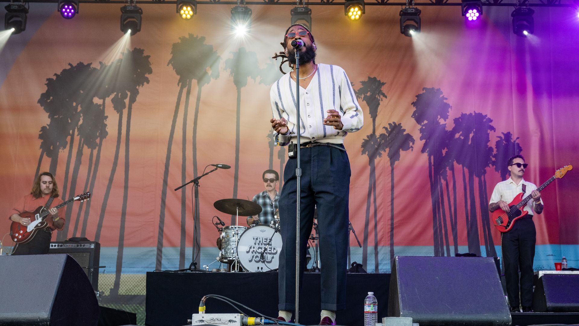 Thee Sacred Souls performing at Ohana Fest