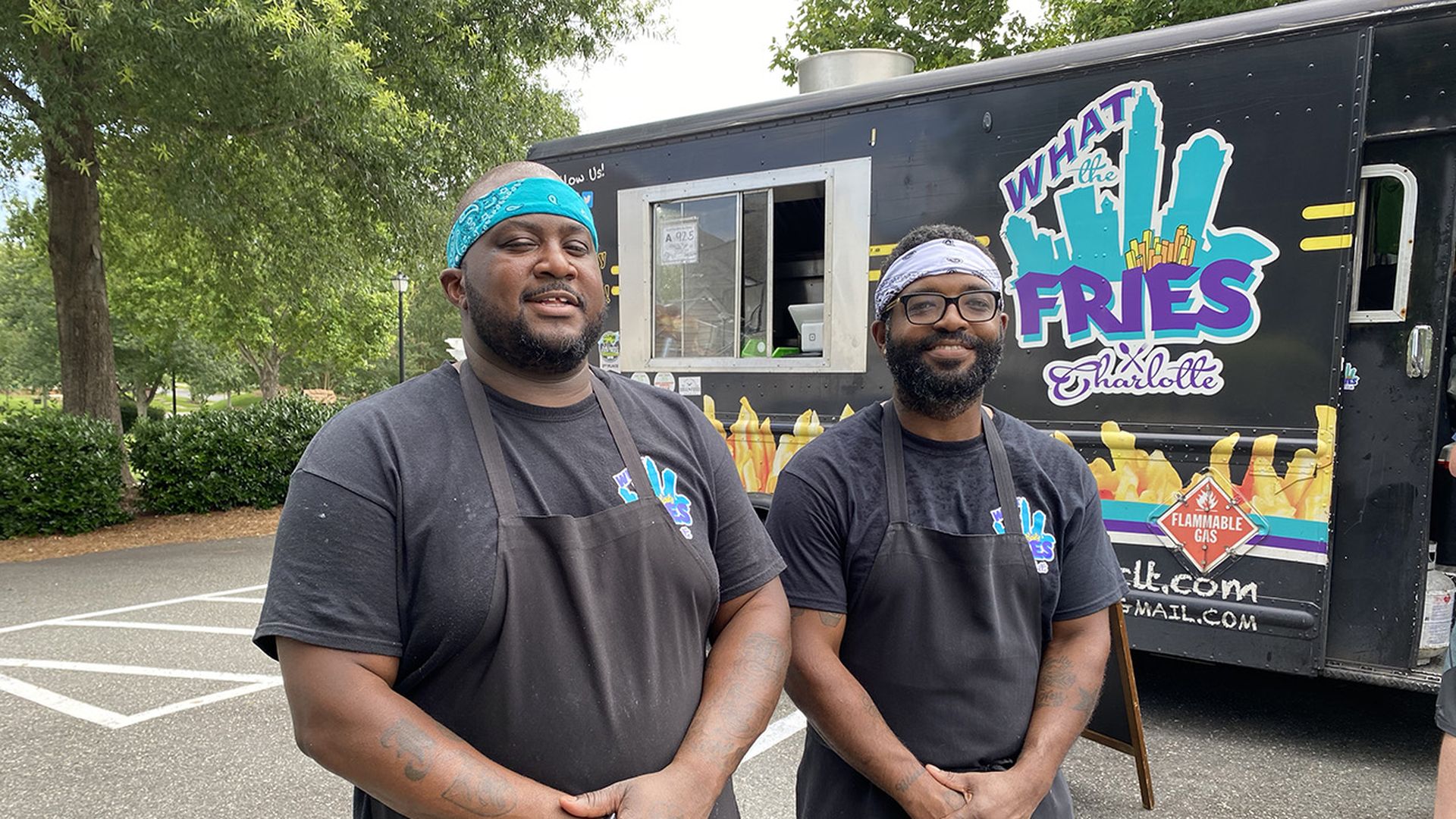 What the Fries owners Jamie and Greg