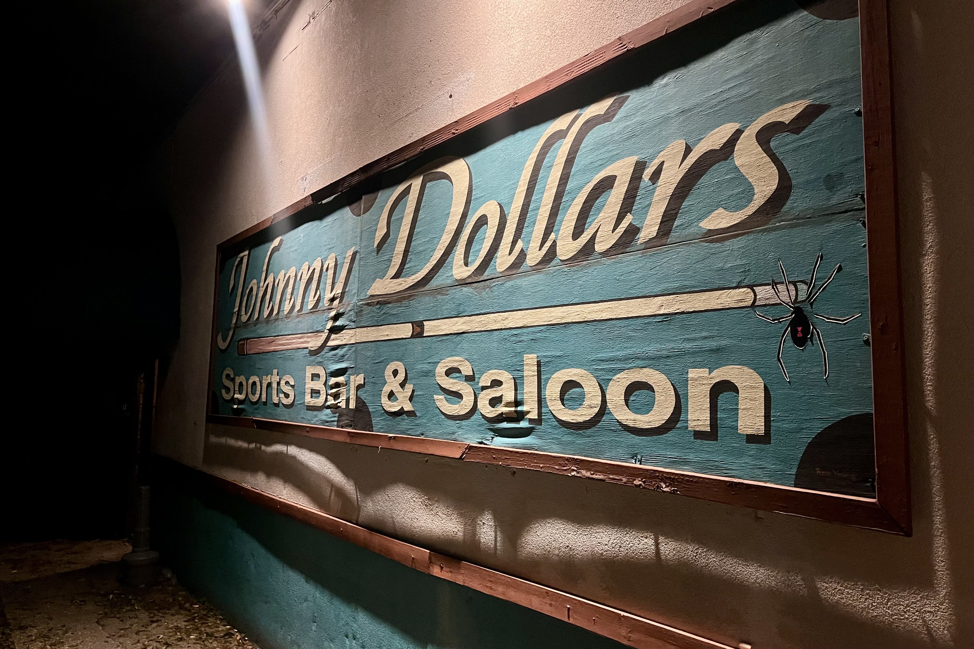 Johnny Dollars sign