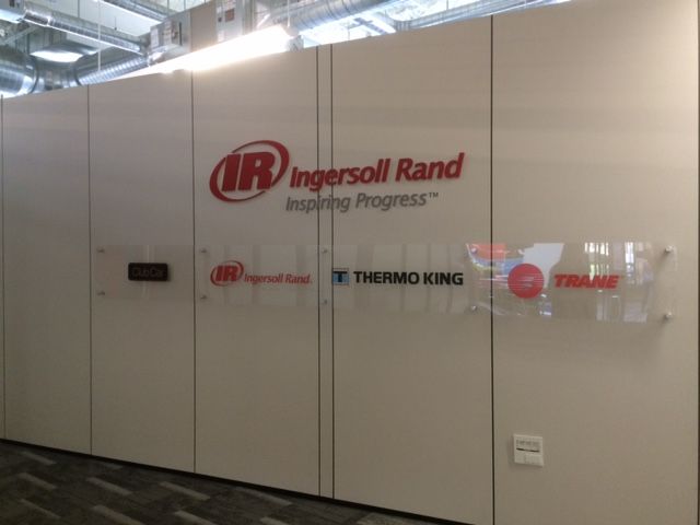 ingersoll rand headquarters lobby area charlotte