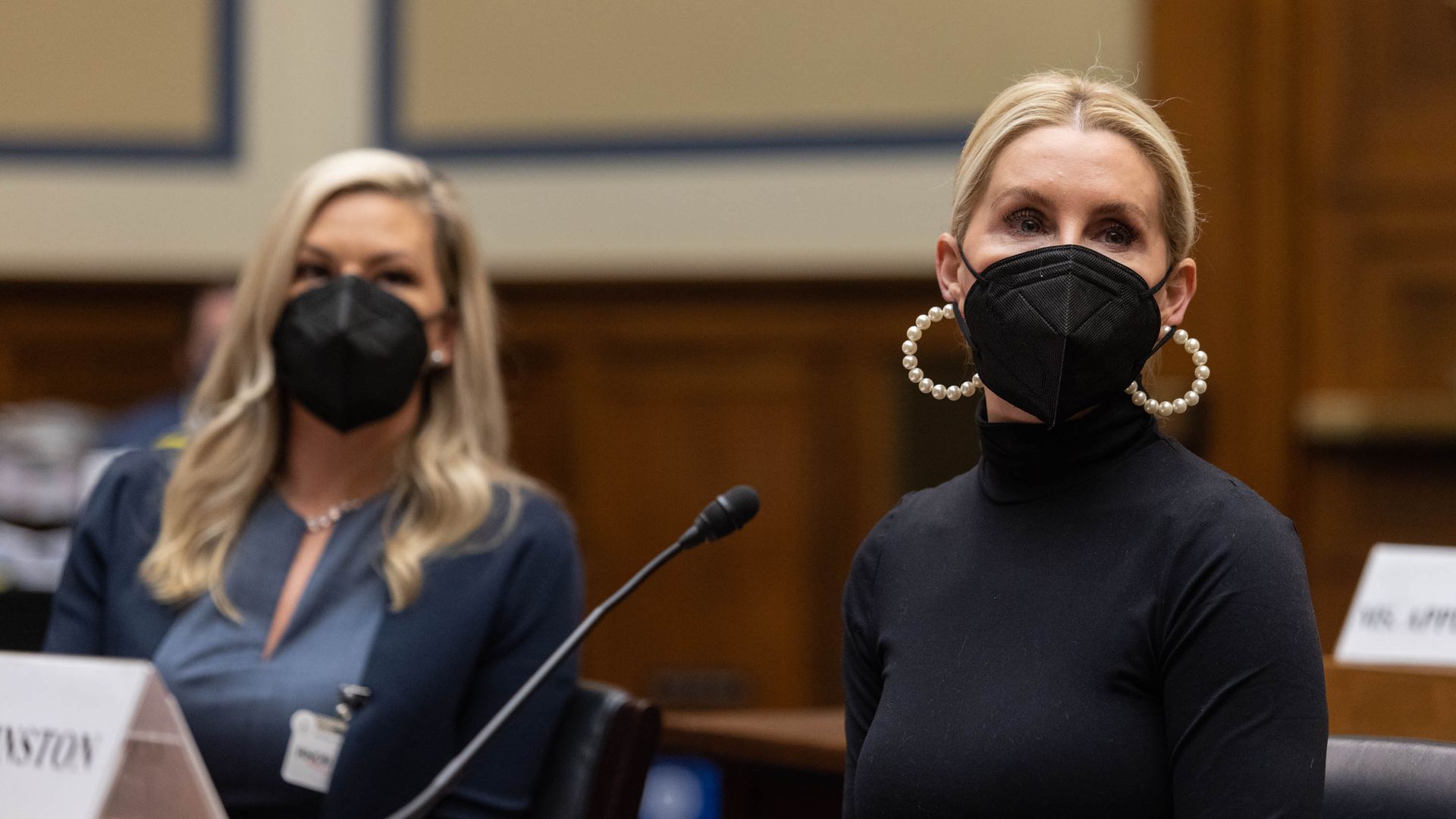 Two female former employees of the Washington football franchise testify before Congress