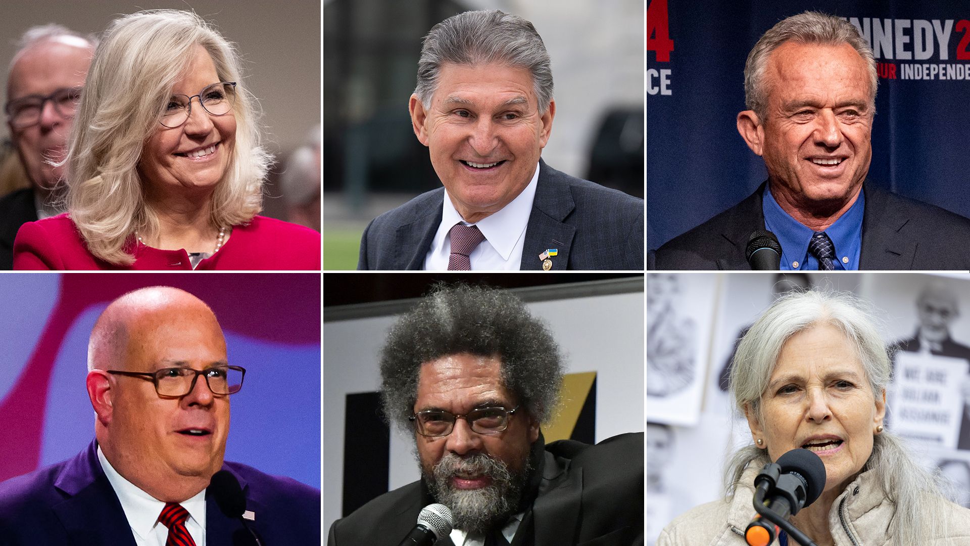 Meet 6 candidates weighing or pursuing third-party presidential bids