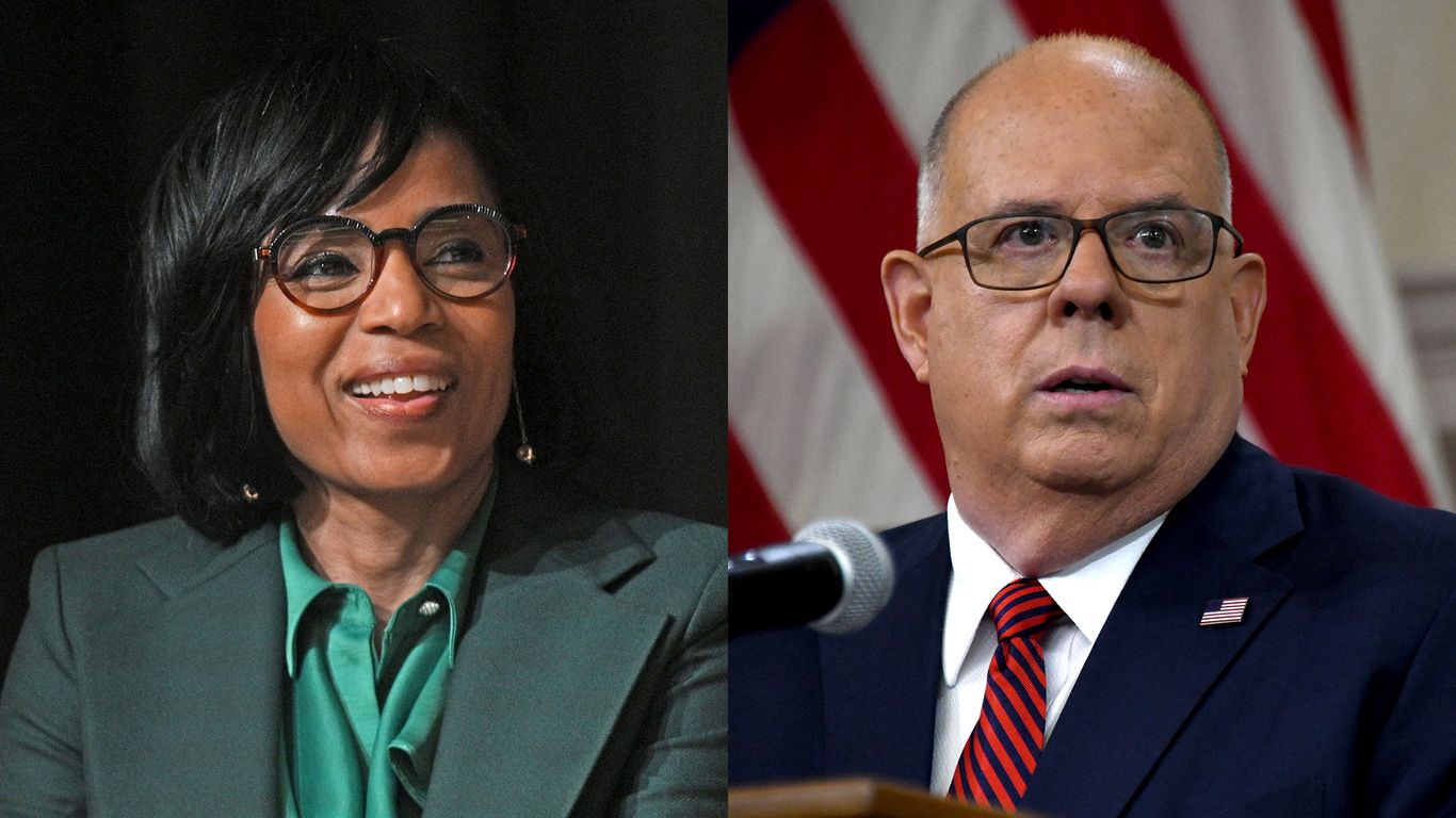 Republican Larry Hogan loses to Democrat Angela Alsobrooks in Maryland Senate race