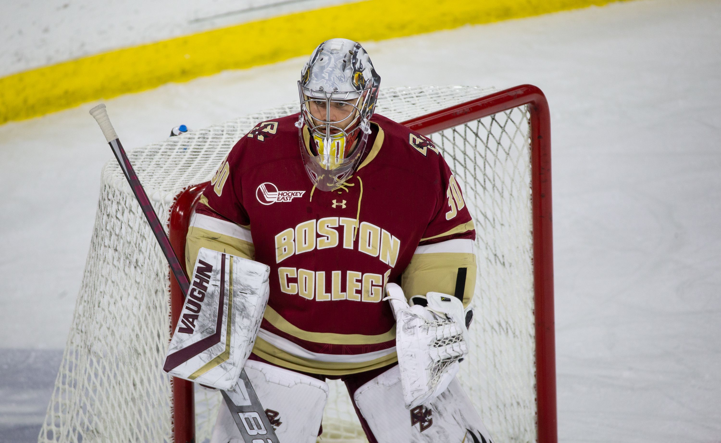 boston college goalie