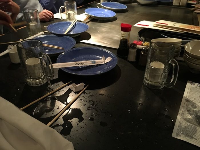 sake bomb at nakato restaurant