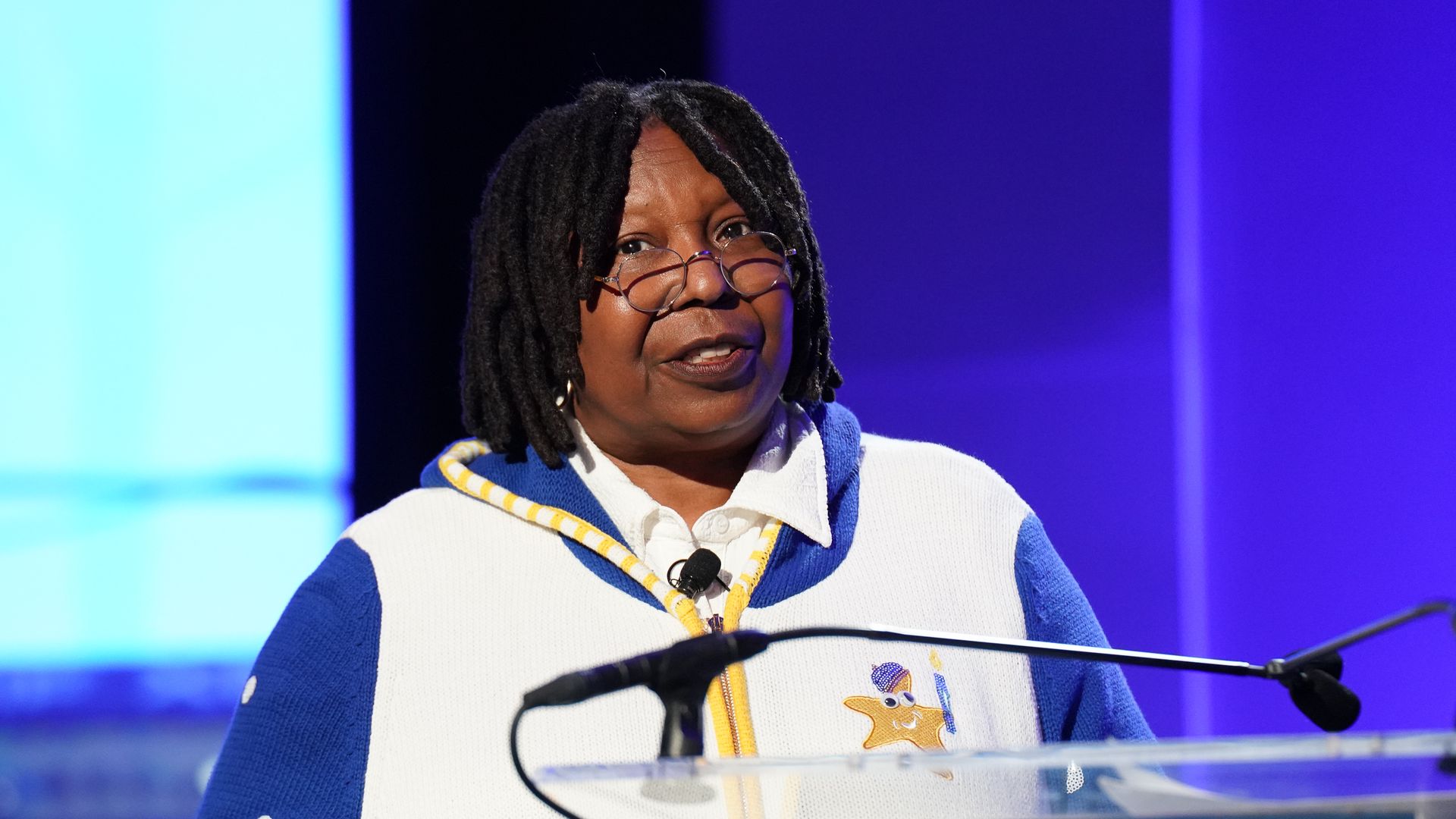 Actress Whoopi Goldberg attends Prostate Cancer Research Foundation's dinner on November 29, 2021 in New York City