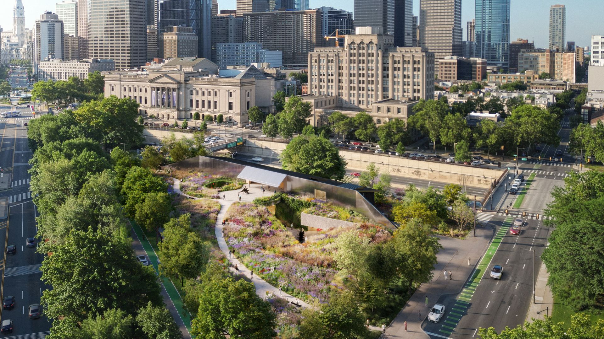 A rendering of Calder Gardens