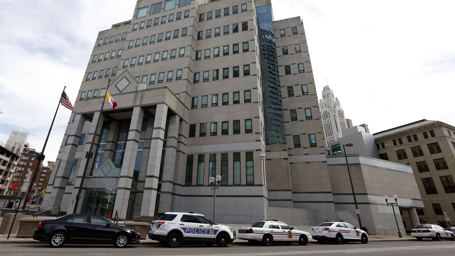 The Columbus Division of Police headquarters.