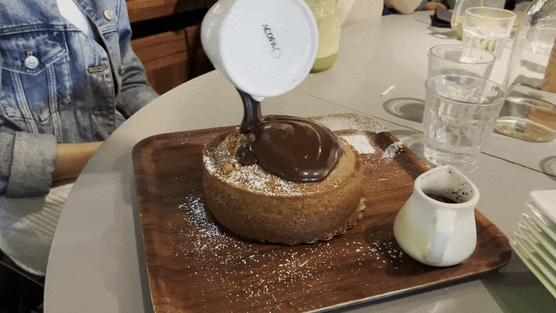 The carrot cake at Sagrado Cafe