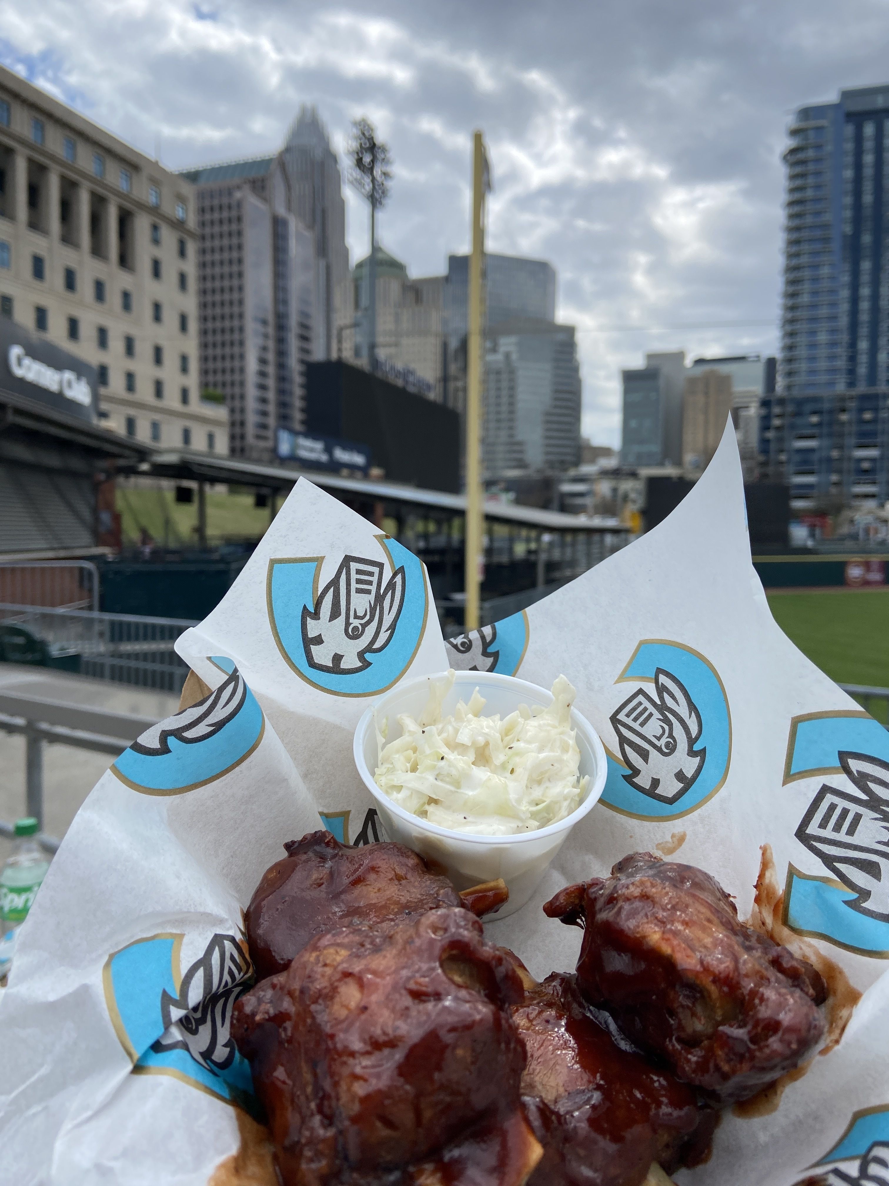 Walking Rib at Truist Field.