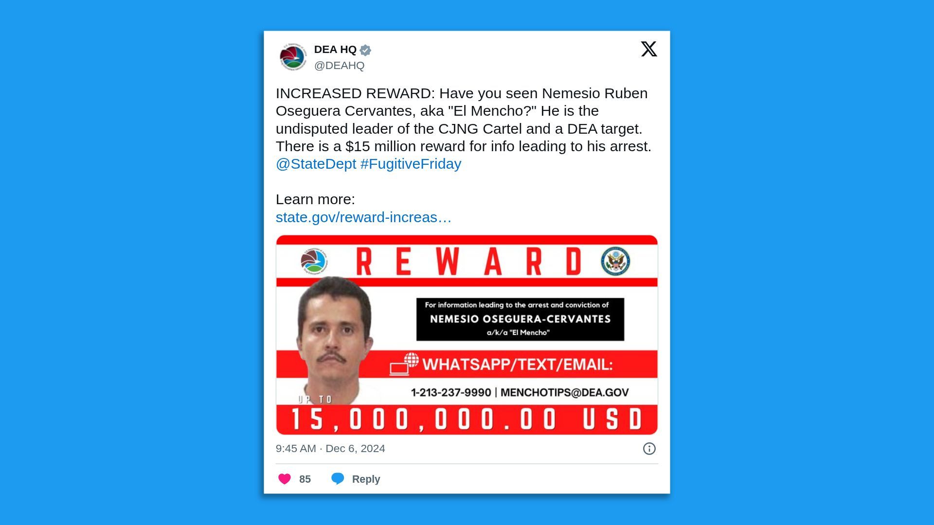 "Mexico killed "El Mencho." Here's how and what we know about U.S. role in the operation