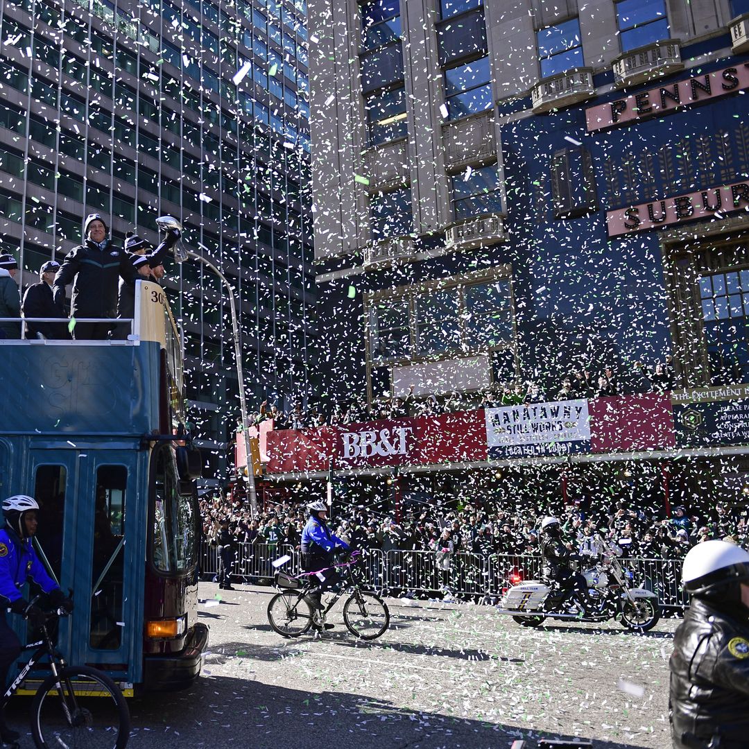 Millions celebrate Eagles victory at Super Bowl parade