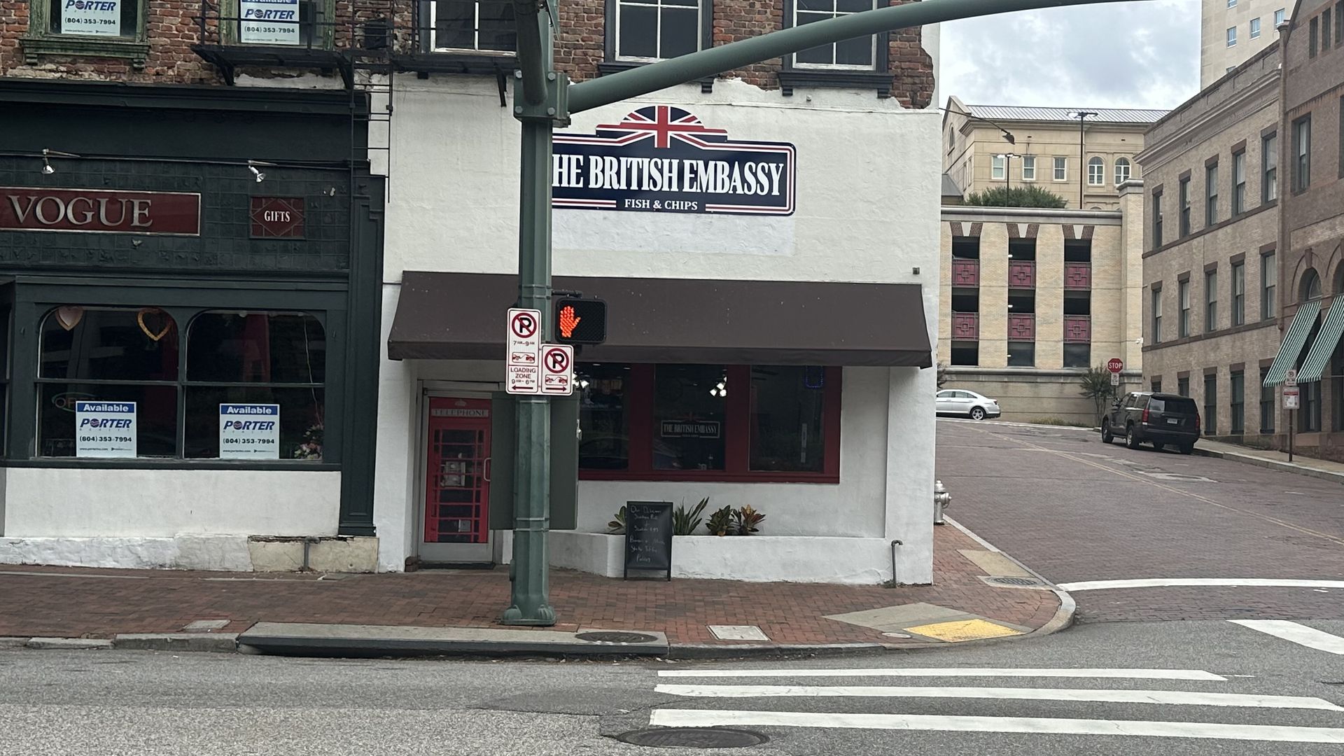 a little pub called The British Embassy