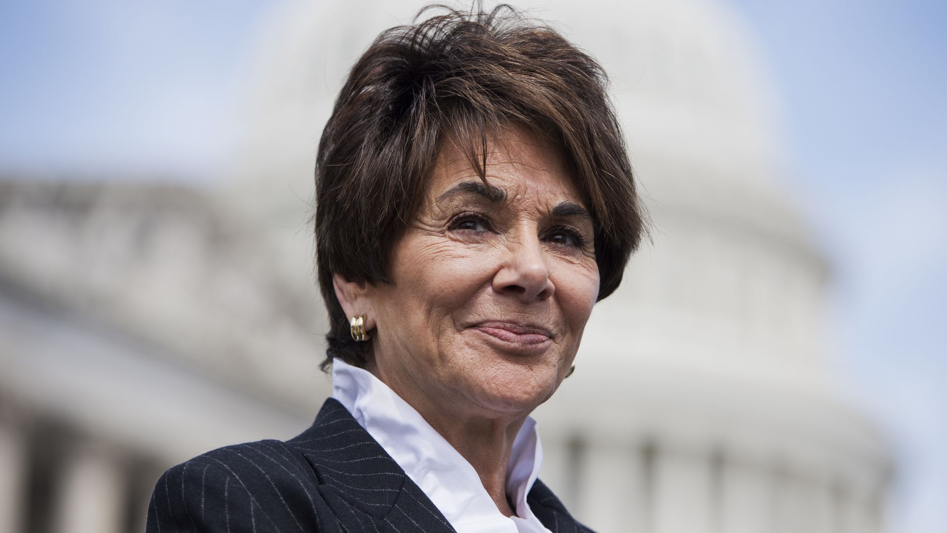 Rep. Anna Eshoo smiling