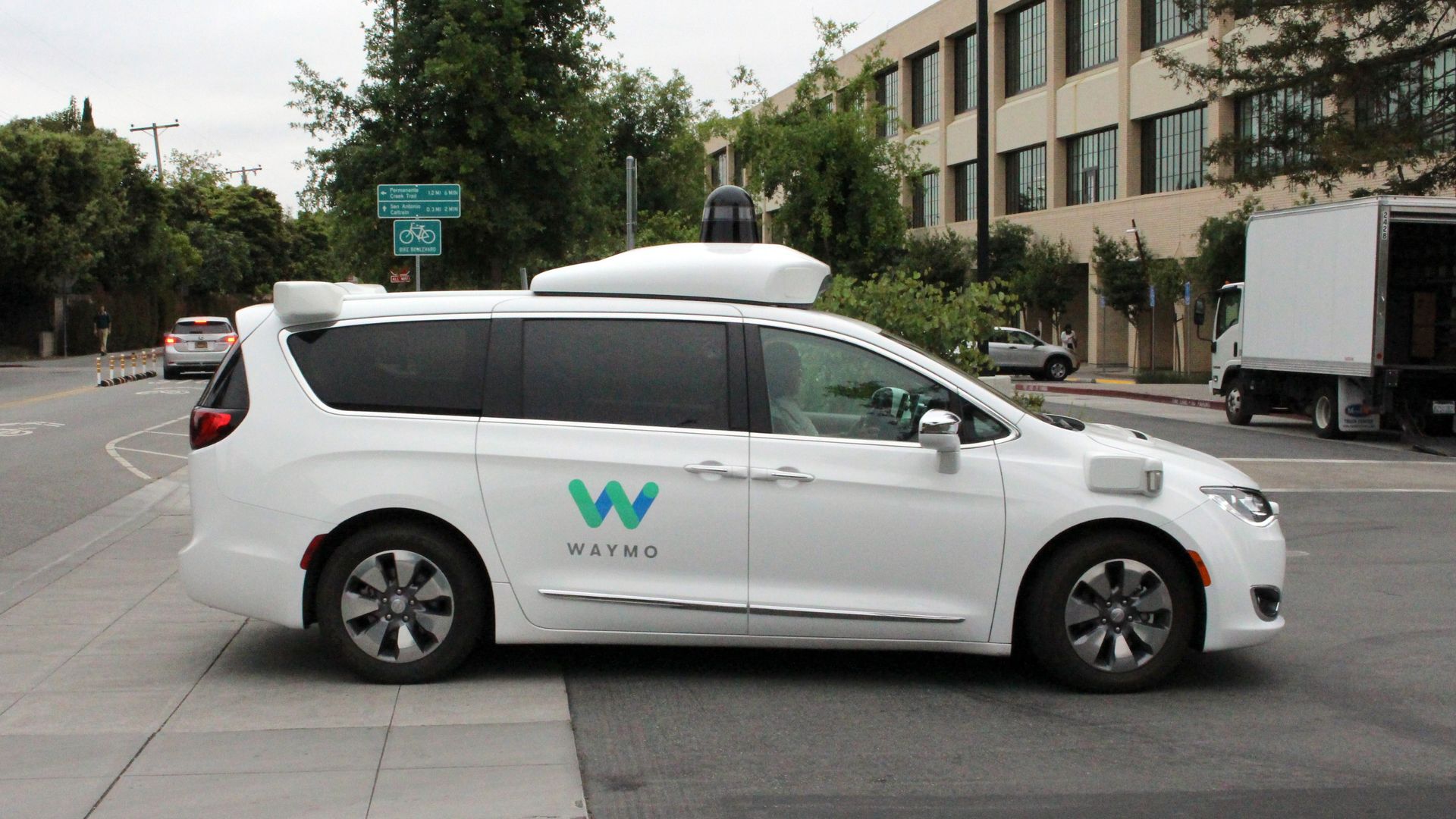 Waymo autonomous car